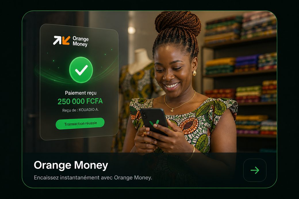 Orange Money, encaissez instantanément